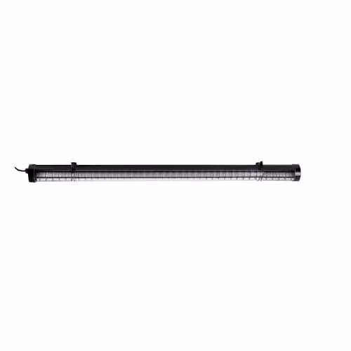 Netlighting Scuba Outdoor Flush LED Ceiling Light, Black, 2700K Warm White, IP65