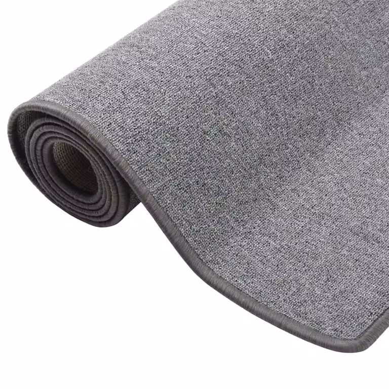 Berkfield Home Hand Tufted Polypropylene Carpet Runner in Grey, W: 50 cm x L: 300 cm