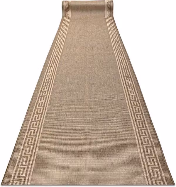 RugsX Sion Sisal Runner in Beige, W/D: 120 x 100 cm