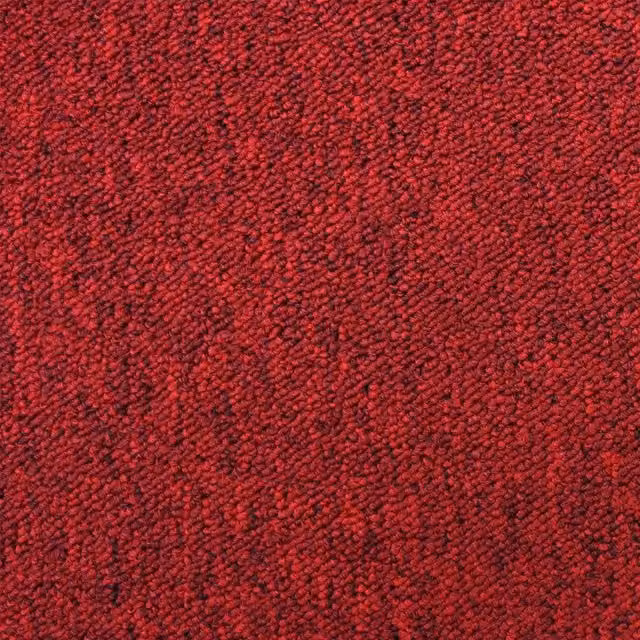 Monstershop Red Polypropylene Carpet Tiles, 10m2, Glue Down