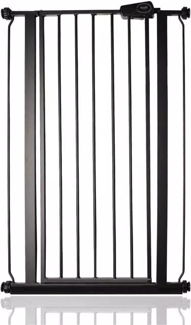 Bettacare Extendable Child and Pet Gate in Black, Width: 68.5 cm - 75 cm
