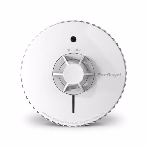FireAngel FA6720-R White Heat Alarm for Kitchen with 10-Year Battery