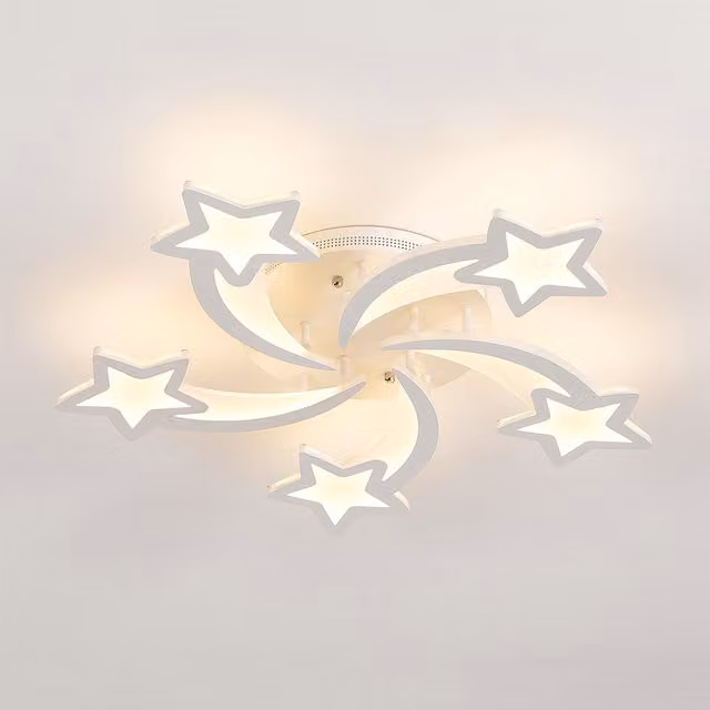 Kidkid Shooting Stars 55W LED Ceiling Light in White