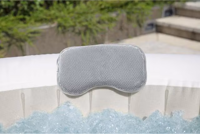 Bestway Lay-Z-Spa Pack of 2 Soft Contoured Neck Pillows in Grey and Multicolour
