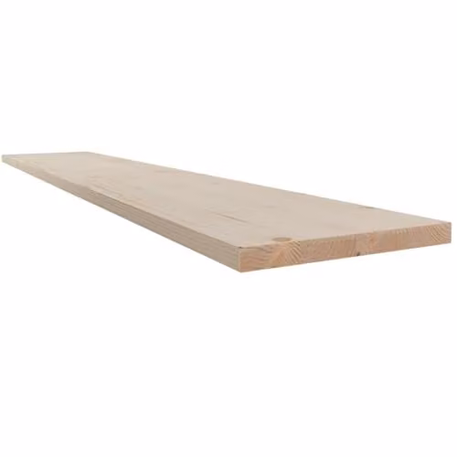 Snowdon Natural Spruce Timber Furniture Board, Pack of 10, W: 200 mm, L: 1750 mm, T: 18 mm