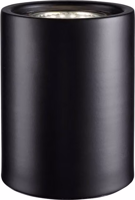Happy Homewares Modern LED Tabletop Uplighter Lamp in Black