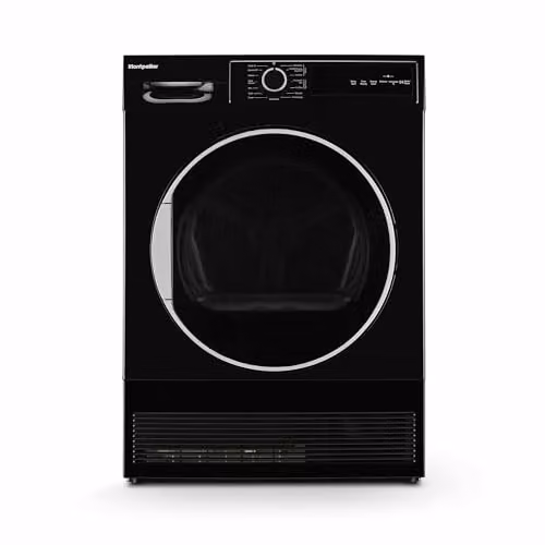 Montpellier MTDC8SDK Black 8kg Condenser Tumble Dryer Energy Class B