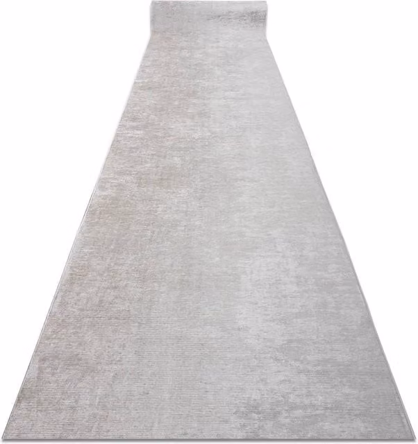 RugsX Anti-Slip Lotus Runner in Beige, W/D: 100 x 130 cm