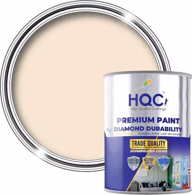 HQC PAINTS Mould Resistant Insulating Anti-Condensation Water Based Base Coat, 5 l, Beige