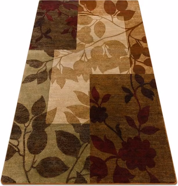 RugsX Royal Abstract Retro Rug in Beige and Multicolour, W: 250 cm, D: 350 cm