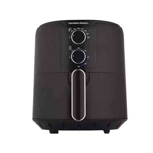 Hamilton Beach SimpliFry 4.2L Hot Air Fryer with Timer in Black