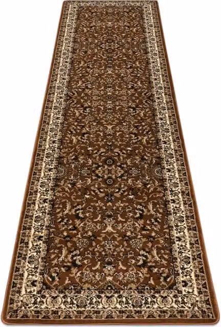 RugsX Royal Oriental Runner in Brown, W: 60 cm, L: 300 cm