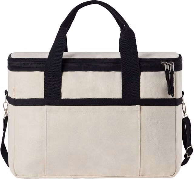 Vinga Volonne Aware 18L Canvas Cooler Bag in White