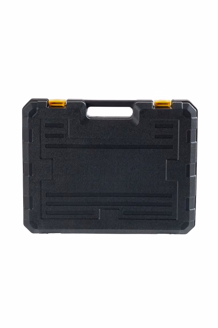 Living and Home 108-Piece Household Repair Tool Kit with Storage Case in Black