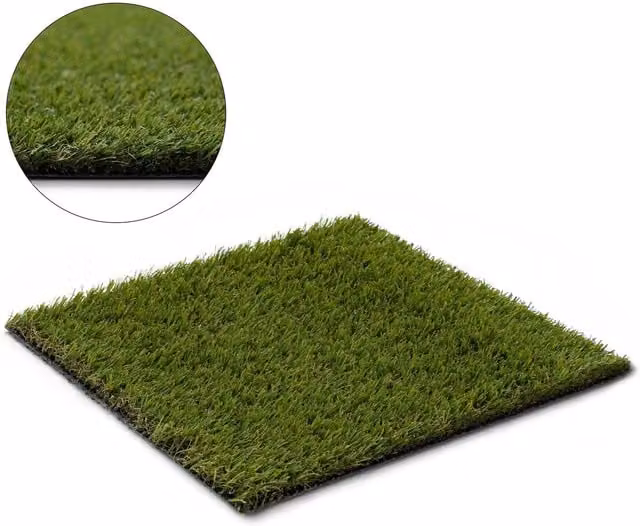 RugsX Walnut Artificial Grass Rug in Green, W/D: 200 x 350 cm