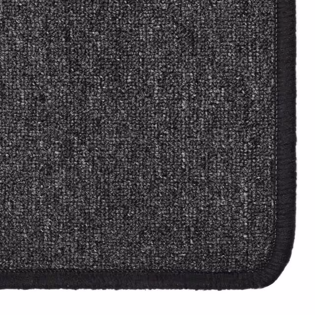 Berkfield Home Elegant Carpet Runner in Anthracite Grey, W: 80 cm, L: 300 cm