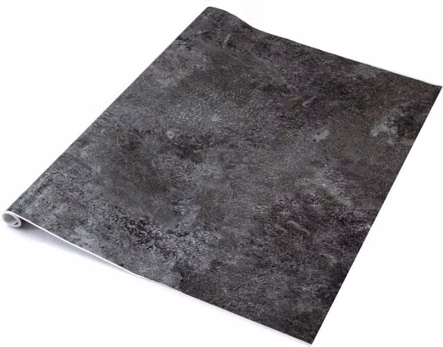 dc fix Avellino Beton Slate Grey Adhesive Vinyl Wrap for Worktops and Furniture, W: 45 cm, L: 15 m