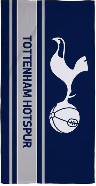 Tottenham Hotspur FC Blue Cotton Beach Towel, W/D/H: 140 x 70 x 70 cm
