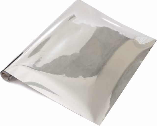 dc-fix Mirror Effect Premium Sticky Back Plastic Vinyl Wrap Film, Silver, W: 90 cm x L: 5 m