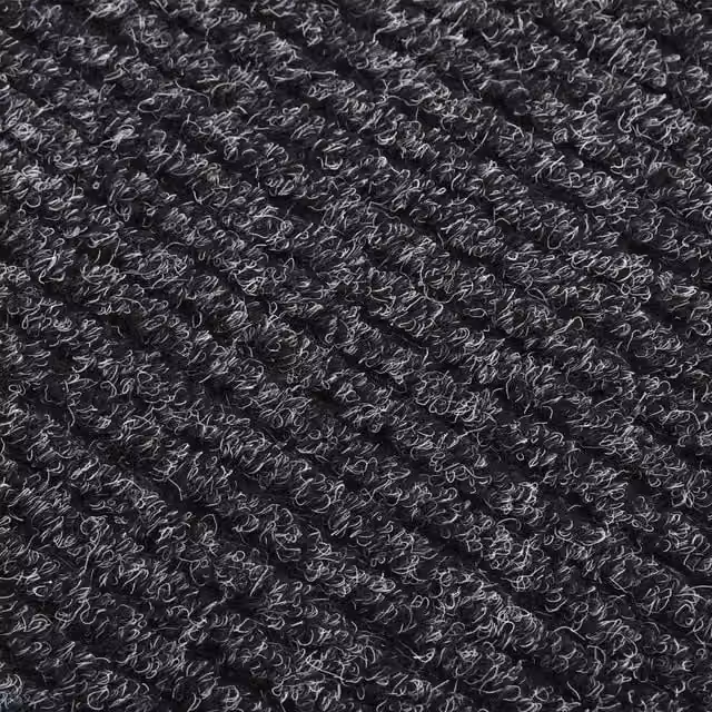 Berkfield Home Dirt Trapper Round Carpet Runner in Anthracite, Diameter: 100 cm