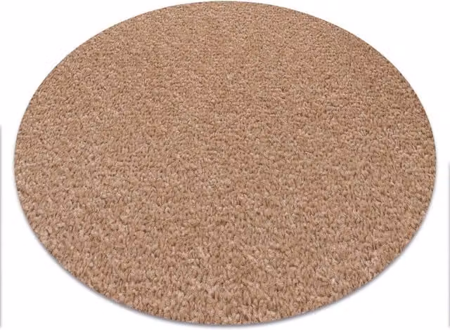RugsX Eton Round Rug in Beige, Diameter: 150 cm