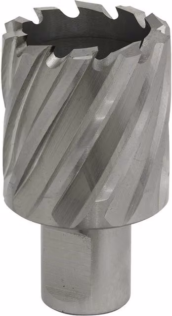 Loops M2 Steel Annular Metal Core Drill Bit 34mm Diameter, 25mm Depth, Silver