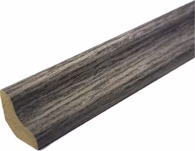 Vinyl Flooring UK Scotia Beading Moulding in Ash Grey, Pack of 5