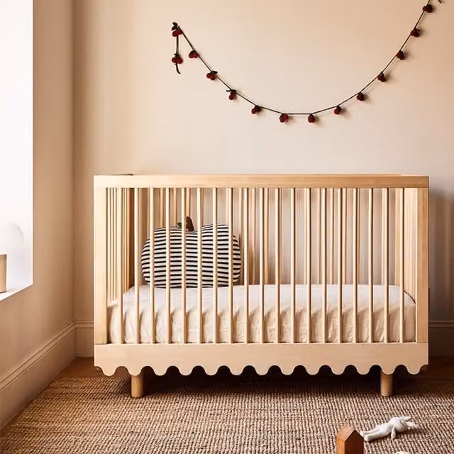 Oeuf NYC Moss Cot Bed in Birch