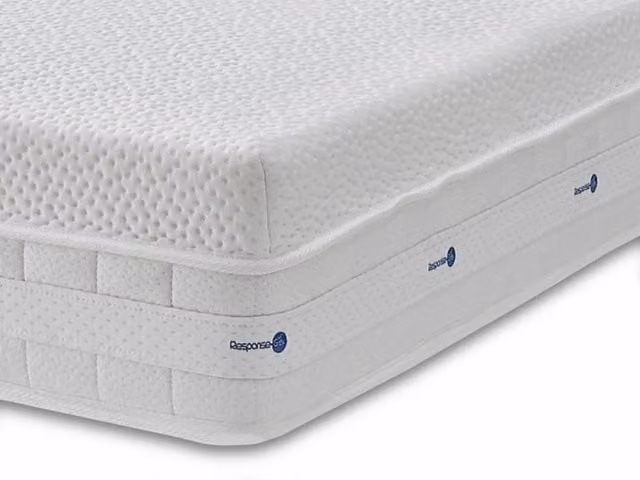 Kaymed Signature Response Gel Pocket 1600 Hybrid Mattress, White, W: 140 cm, D: 200 cm
