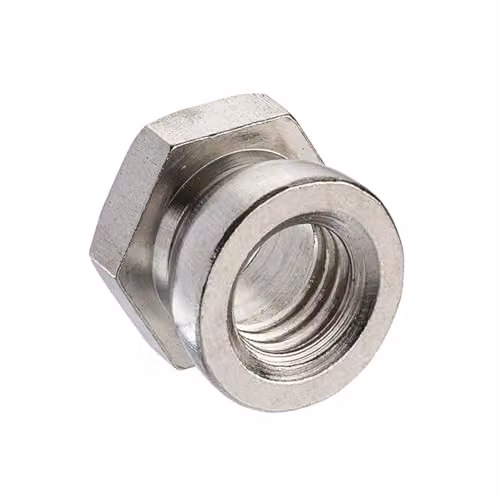 Unifix A1 Stainless Steel Shear Nuts M8 x 1.25 (13 Af) Silver, Box of 1000