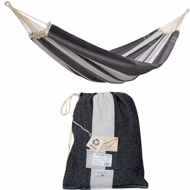 Paradiso Terracotta Amazonas Garden Furniture in Silver and Grey Striped Fabric