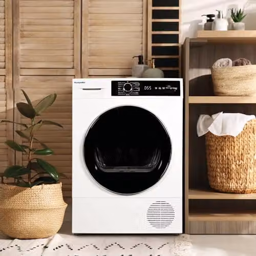 Montpellier MHP10SDW White 10kg Heat Pump Tumble Dryer A++ Energy Rating