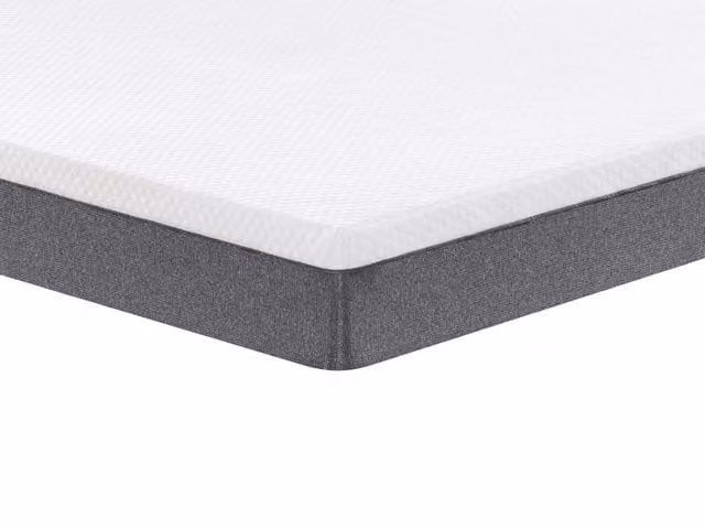 Snuggle Beds Comfort Foam Orthopaedic Mattress, Medium Firm, White, W/D/H: 90 x 190 x 20 cm