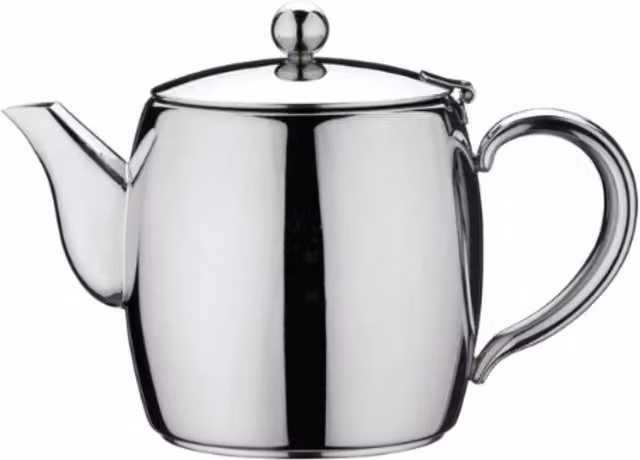 Café Stål Bellux Stainless Steel Teapot, Silver, 800ml
