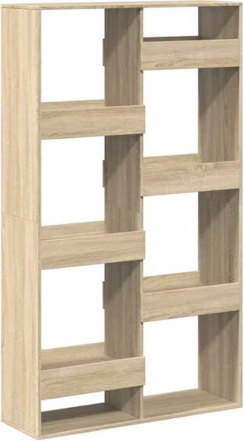 Berkfield Home Sonoma Oak Room Divider in Light Brown, W/D/H: 100 x 33 x 175 cm