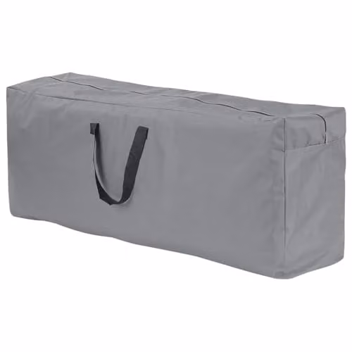 mysmartbuy Grey Garden Cushion Storage Bag with Carry Handles, H76 x W173 x D51 cm