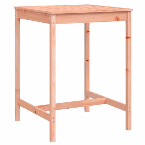 vidaXL Square Garden Table in Brown Solid Douglas Wood, W/D/H: 82.5 x 82.5 x 110 cm