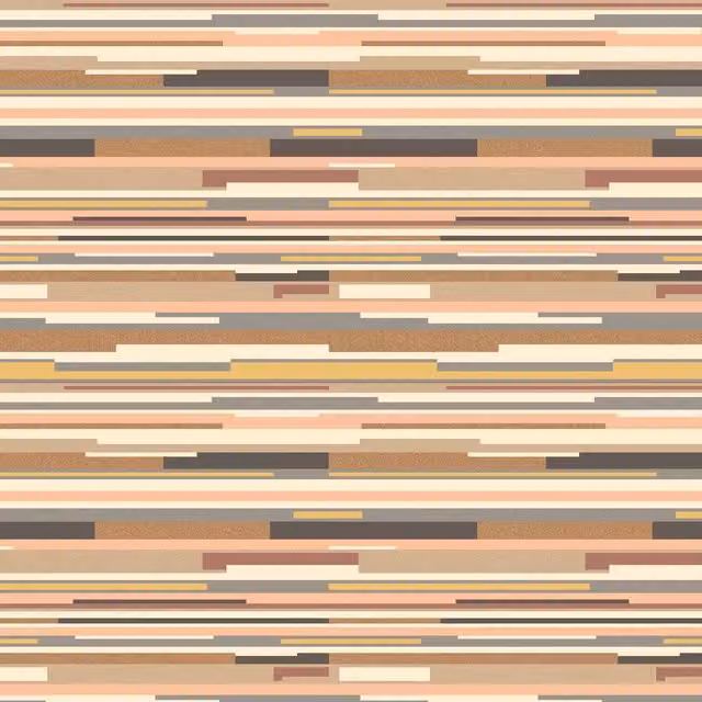 Hoopla Walls Modern Abstract Striped Wallpaper in Brown and Multicolour