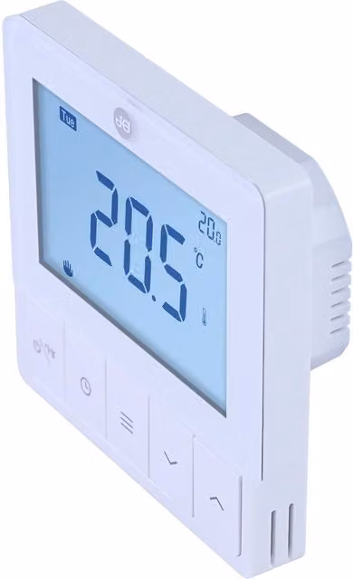 John Guest White Smart Underfloor Heating Programmable Thermostat JGSTATR
