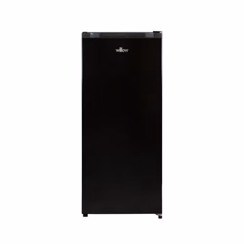 Willow 145L Black Freestanding Upright Tall Freezer