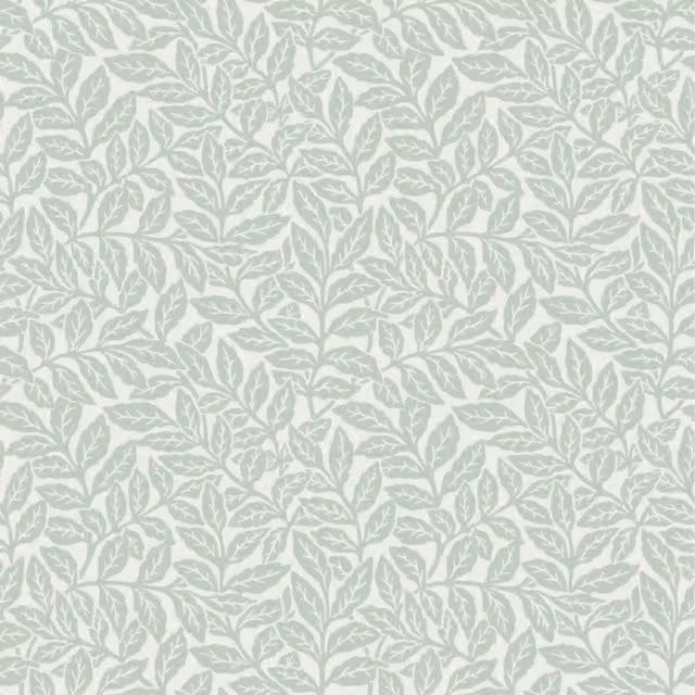 Crown Archives Branch Botanical Floral Wallpaper in Light Green Matt Paper Roll