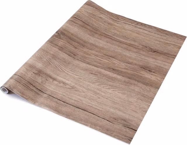 dc fix Sanremo Oak Self Adhesive Vinyl Wrap for Kitchen Doors and Worktops, Brown, W: 90 cm, L: 5 m
