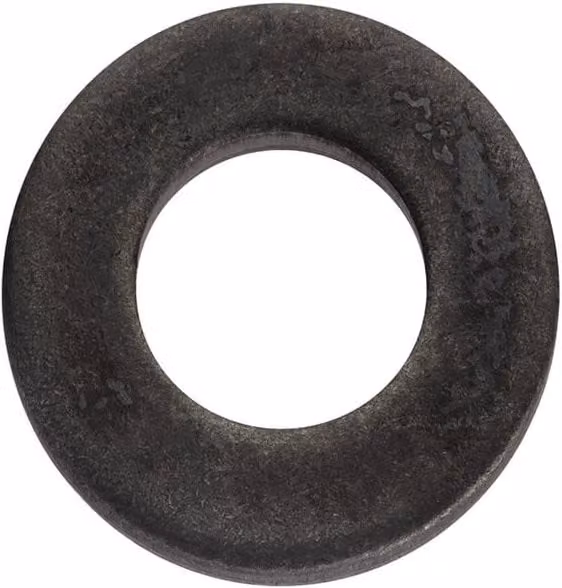 Unifix Black Flat Washers, 1 inch, Box of 500