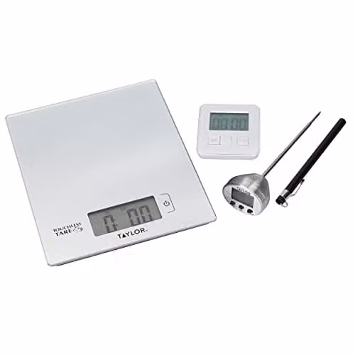 KitchenAid Electric Kitchen Scale with Tare Function in Black