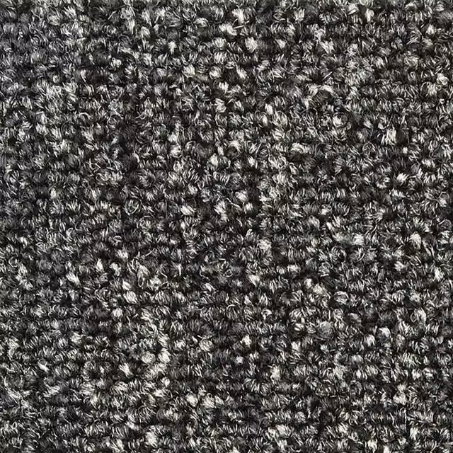 Vinyl Flooring UK HyperL Contract Carpet Tiles, Tufted Loop Pile, Charcoal Grey, 5m2 (20 Tiles Per Box)
