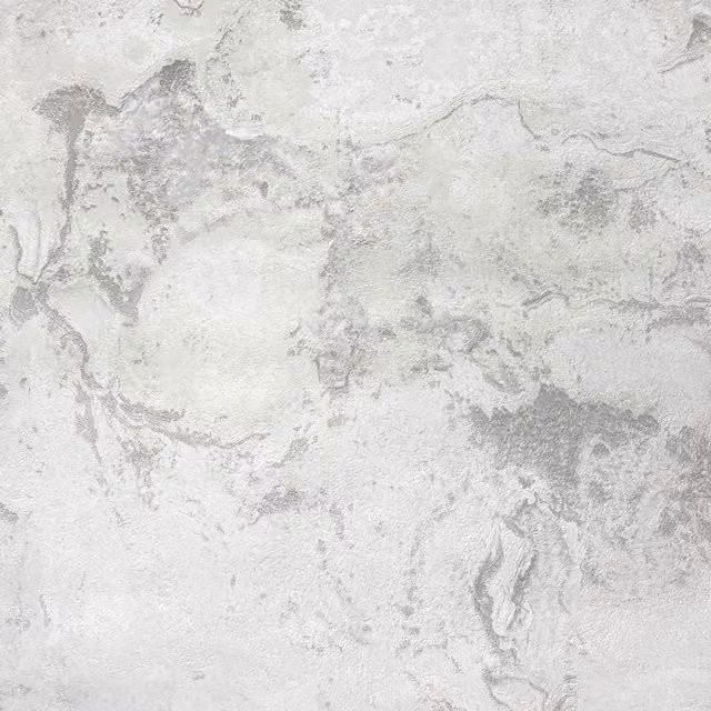 World of Wallpaper Luxe Collection Marble Effect Abstract Vinyl Textured Wallpaper in White