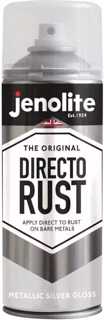 Jenolite Metallic Gloss Primer Paint, Silver, 1.2 l