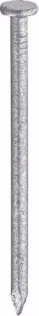 Unifix Galvanised Round Steel Wire Nails, Silver, 75 x 3.75mm, 2.5kg Pack of 5
