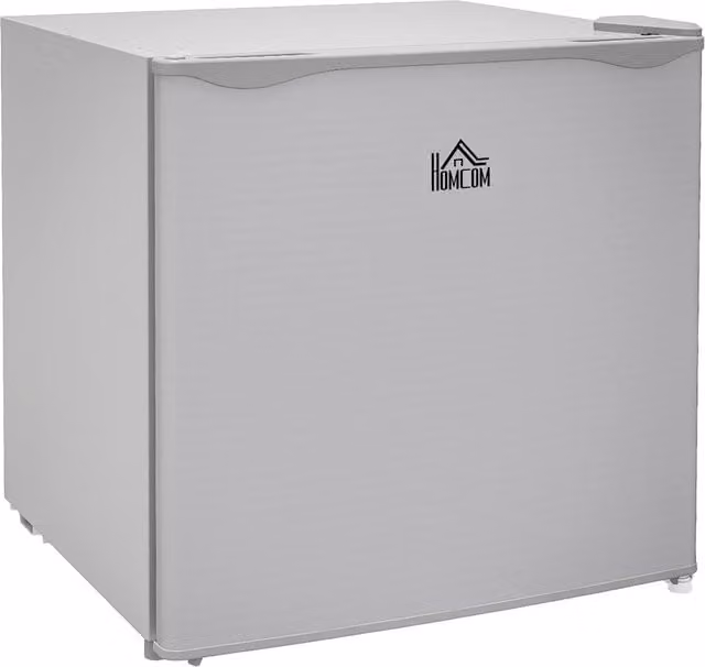Rolipo Grey 35L Mini Compressor Freezer with Adjustable Temperature and Upright Countertop Design