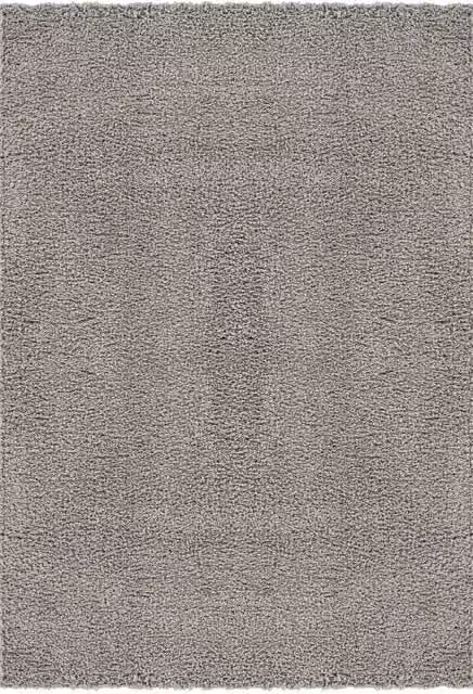 Desire Rugs Ainsley Modern Plain Shaggy Area Rug in Grey, W: 200 cm, D: 290 cm